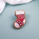 Christmas Stocking Pin - DORUZOVA
